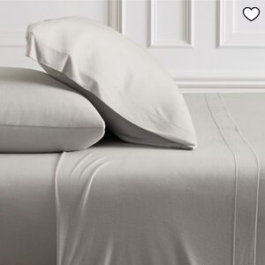 West Elm Silky TENCEL™ Modal Sheet Set, Retail $179.00 US,Frost Gray,Size King